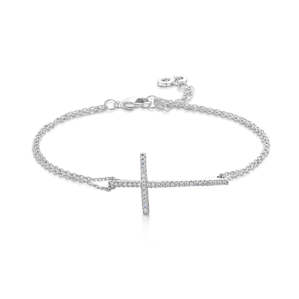 Faith Bracelet Rhodium Infinity & Co Boutique