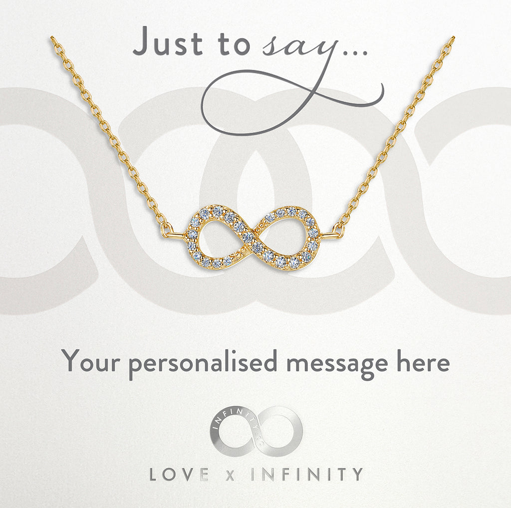 Love the Life You live Infinity Necklace Love the Life You live Infinity Necklace