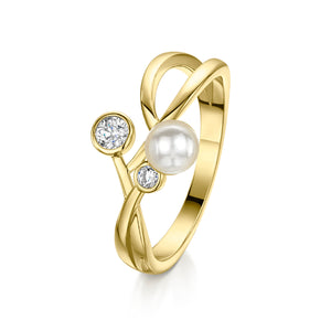 Grace Ring - Yellow Gold Ring 