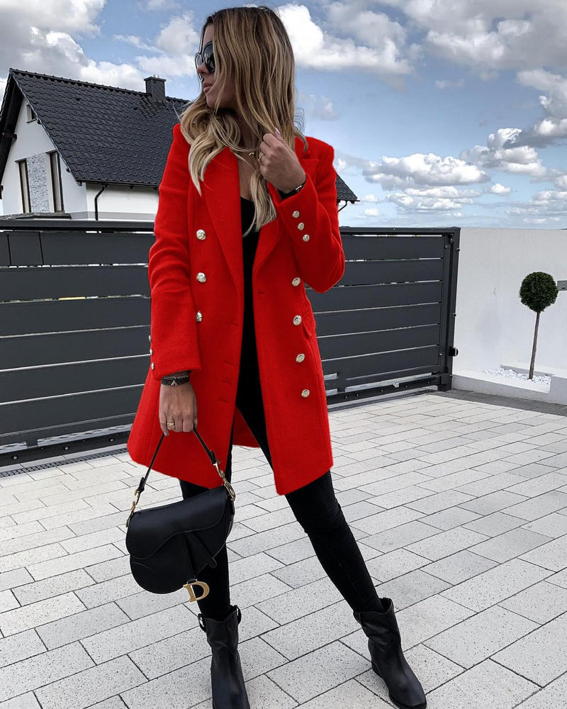 Military style coat