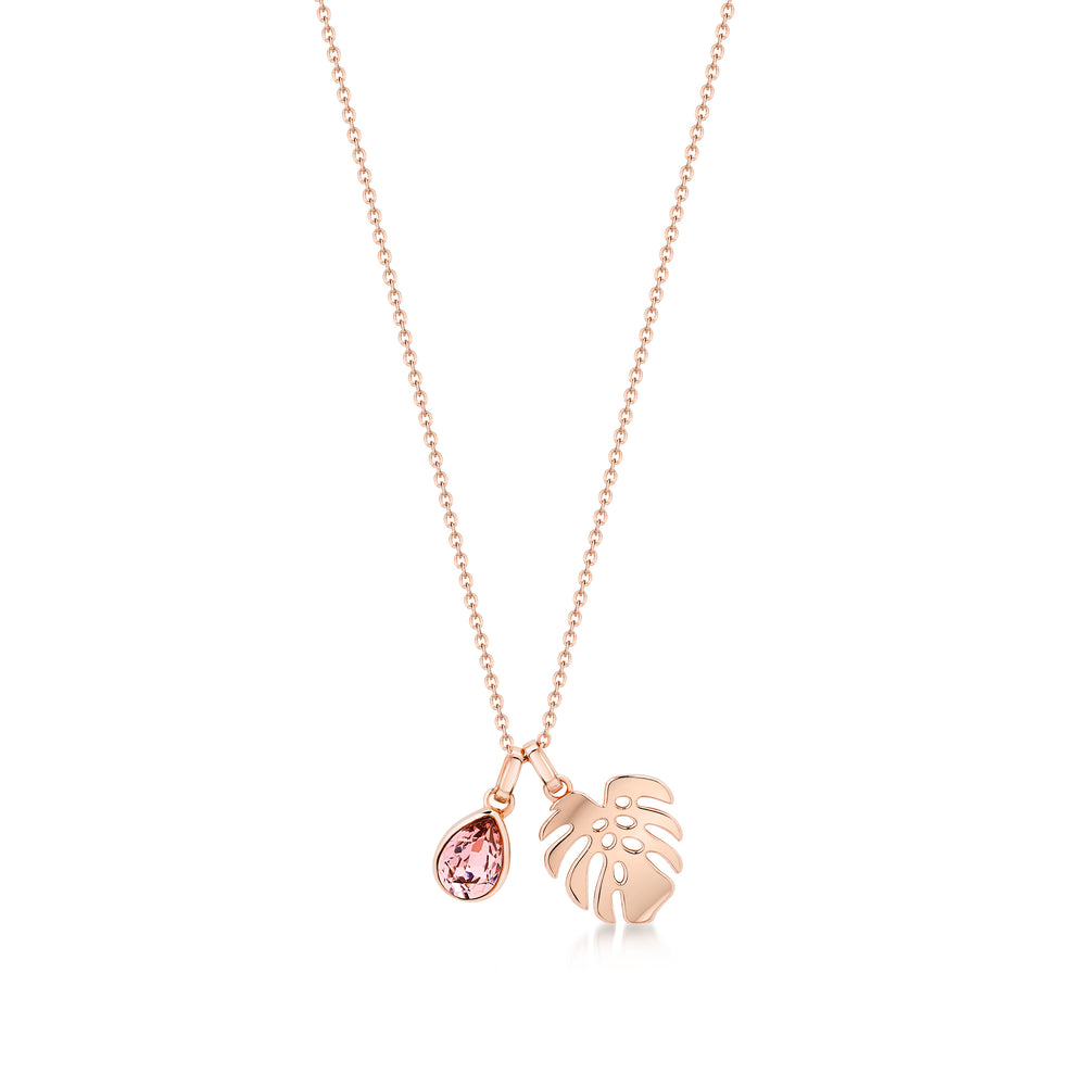 Florence Pendant  / Necklace - Rose Gold