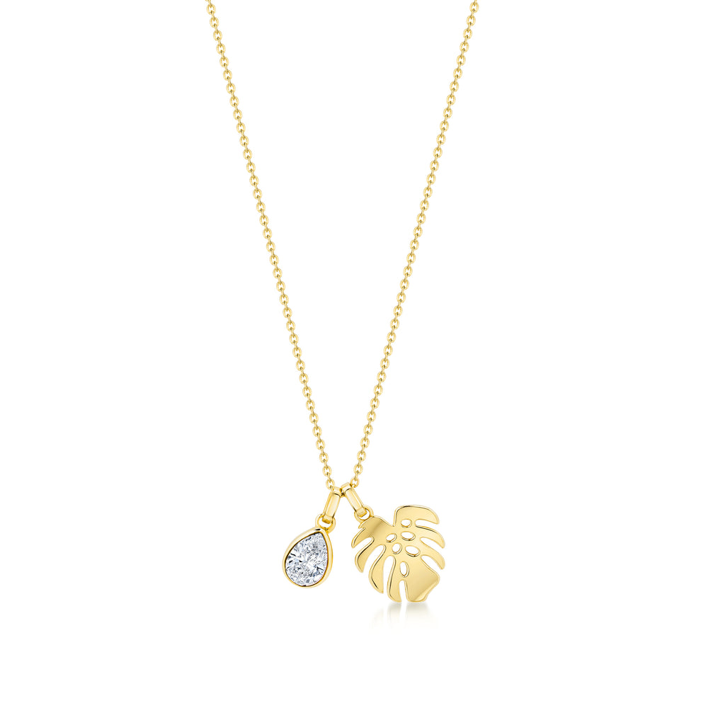 Florence Pendant  / Necklace - Gold