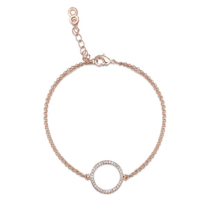 erica bracelet rose gold