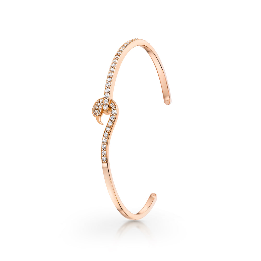 Flamingo bangle Rose Gold