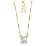 Anya Pendant 4 Claw Setting - Gold