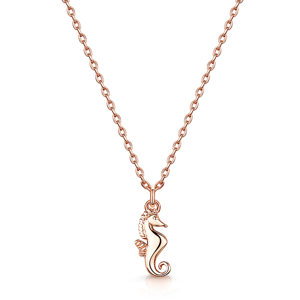 
            
                Load image into Gallery viewer, LXI Seahorse Pendant - Rose Gold
            
        