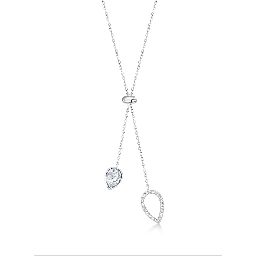 Matilda Necklace- Rhodium