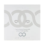 LXI Hearts & Arrows Earrings - Rhodium