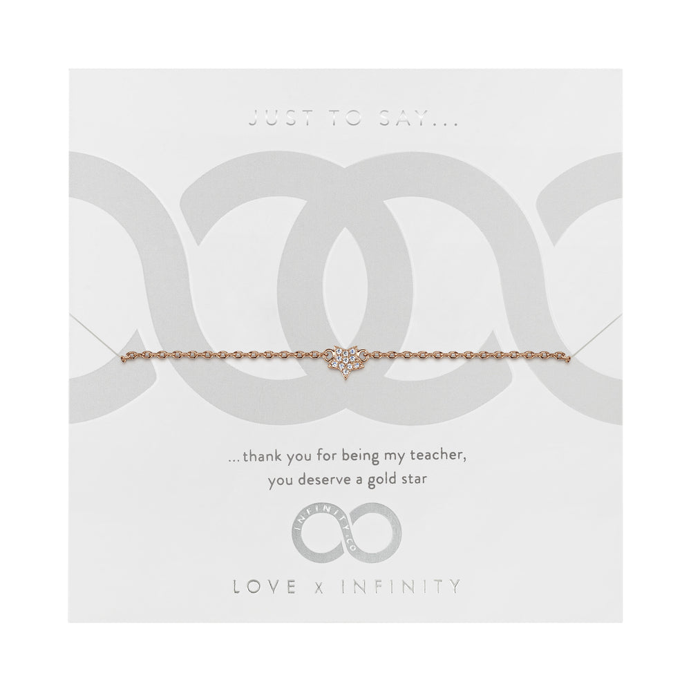 LXI Pave Star Bracelet