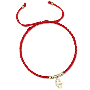 
            
                Load image into Gallery viewer, LXI Hamsa Hand Friendship Bracelet
            
        