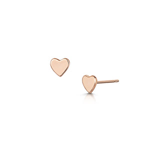 LXI Heart Moon & Stars Earrings - Rose Gold