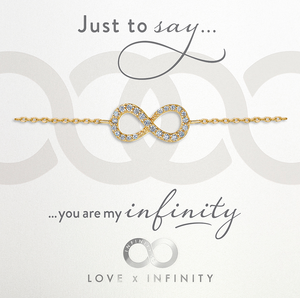 LXI Infinity Bracelet Gold
