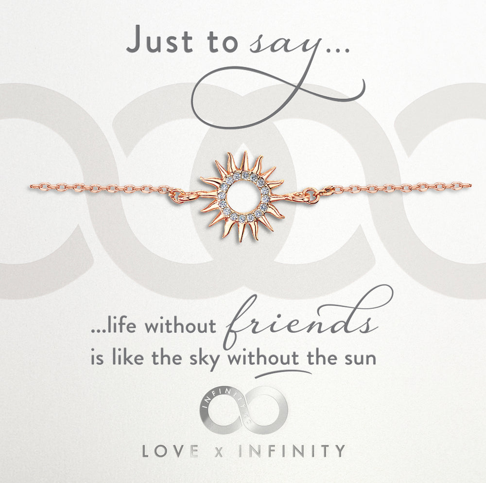 
            
                Load image into Gallery viewer, LXI Sun Bracelet Rose Gold
            
        
