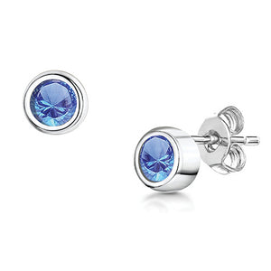 LXI Birthstone Earrings Sapphire/September