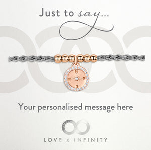 LXI Compass Friendship Bracelet