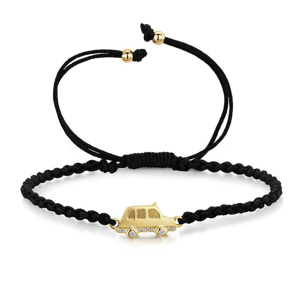 LXI Black Cab Friendship Bracelet