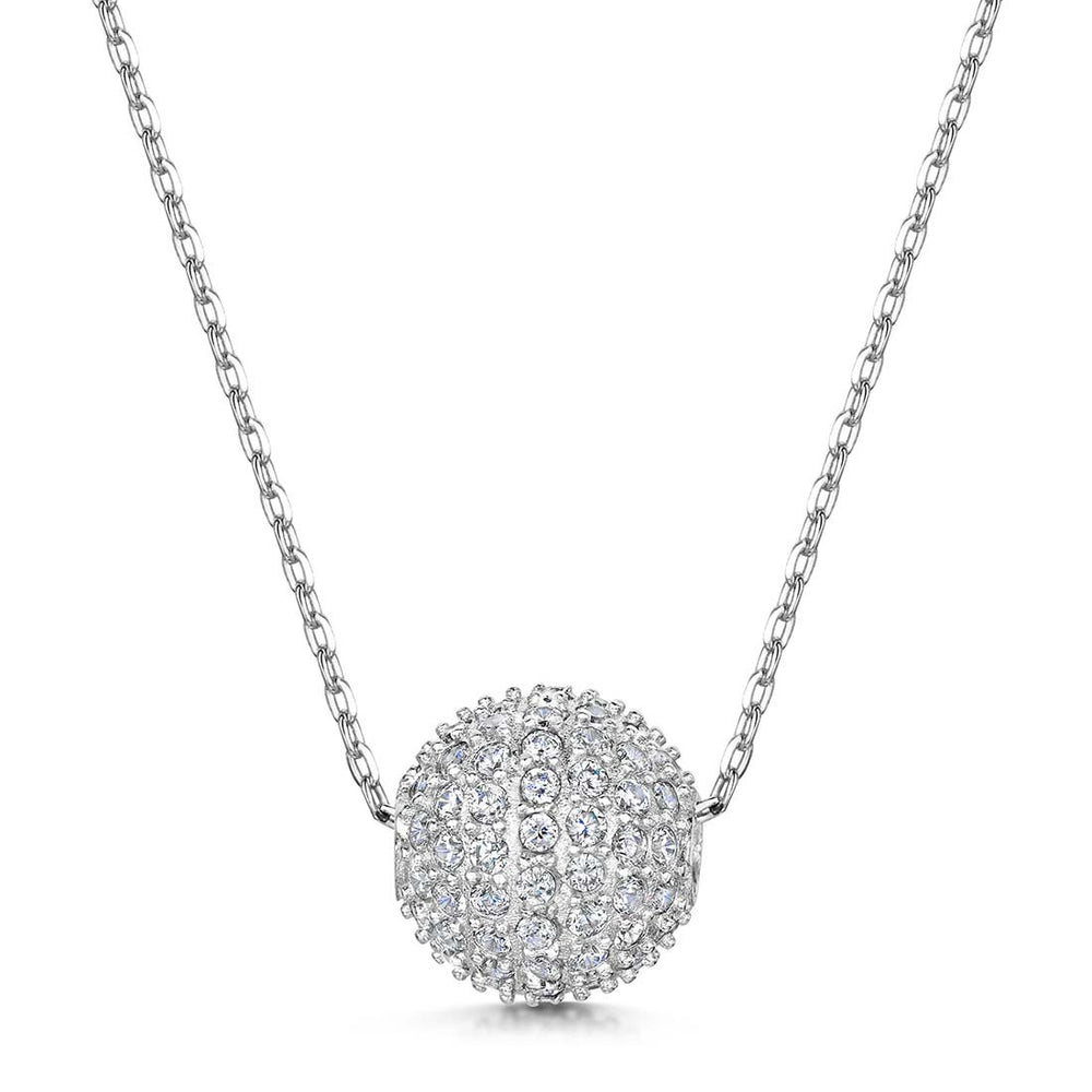 
            
                Load image into Gallery viewer, rhodium pave pendant
            
        