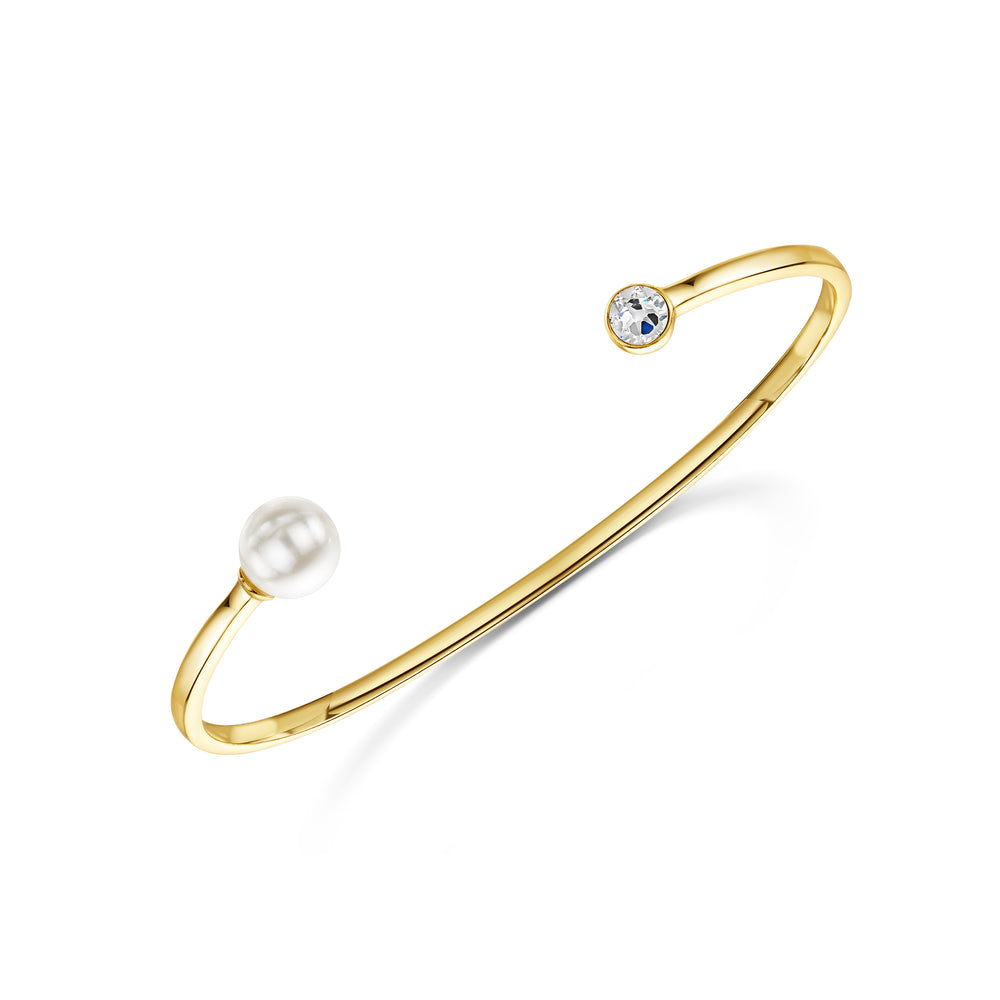
            
                Load image into Gallery viewer, Grace Cuff-Yellow Gold Cuff - Yellow Gold Bracelet - Grace Bracelet
            
        