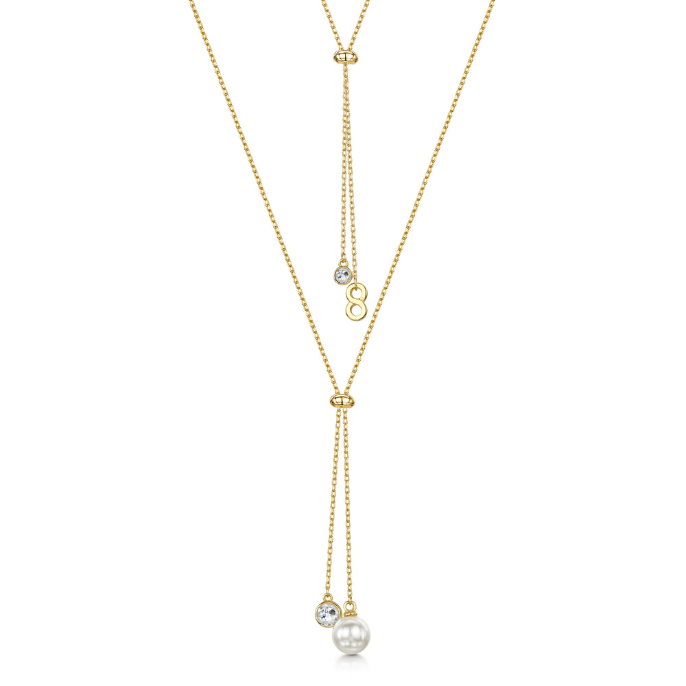 
            
                Load image into Gallery viewer, Grace Necklace -Yellow Gold Necklace
            
        
