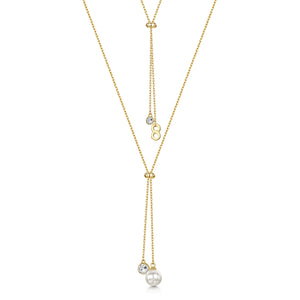 
            
                Load image into Gallery viewer, Grace Necklace -Yellow Gold Necklace
            
        