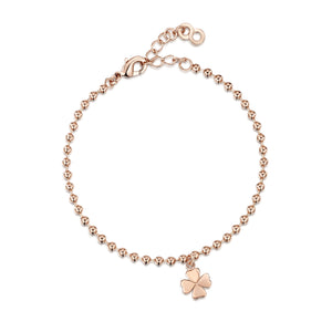 
            
                Load image into Gallery viewer, LXI Four Leaf Clover Bracelet - Rose Gold
            
        